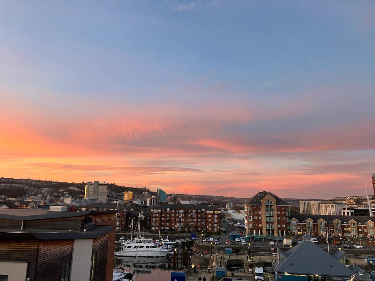 Swansea Bay, Marina & Arena View Mins To Beach & City Exteriör bild
